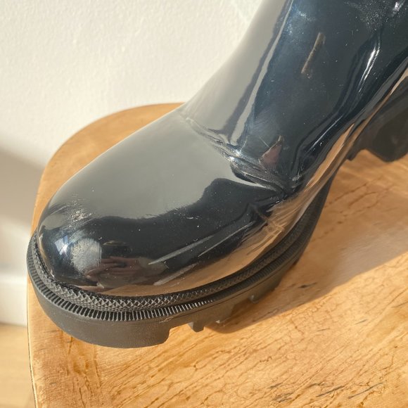 JustFab Black Roonie Bootie - Picture 5 of 6